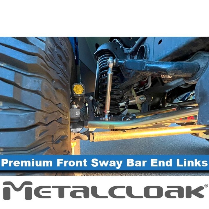 Łączniki przedniego stabilizatora MetalCloak Premium lift 2,5-4,5" Jeep Wrangler JL - ujęcie 5