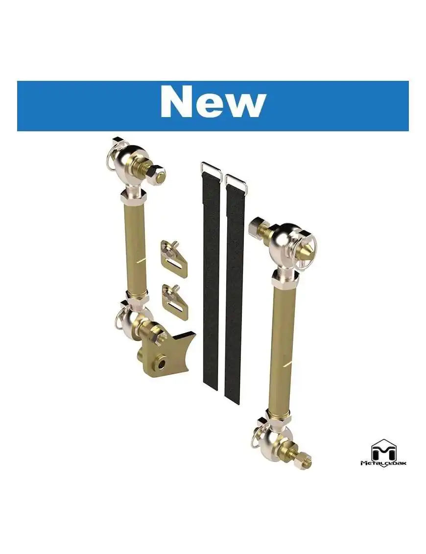 JL Wrangler | JT Gladiator Premium Front Sway Bar Quick Disconnects, 2024+