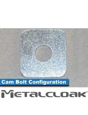 Cam Bolt Filler Plate, TJ or JK Wrangler Compatible