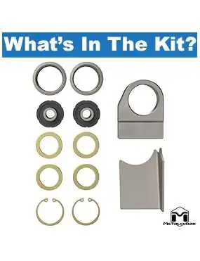 Front Upper Control Arm Bushings with Mounting | Metalcloak Jeep Wrangler JK