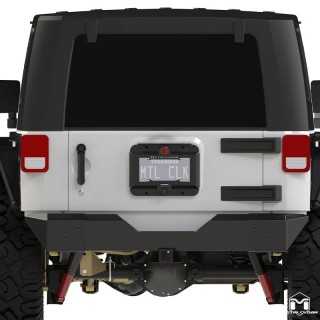 Eliminator koła zapasowego Jeep Wrangler JK | Metalcloak - ujęcie 2