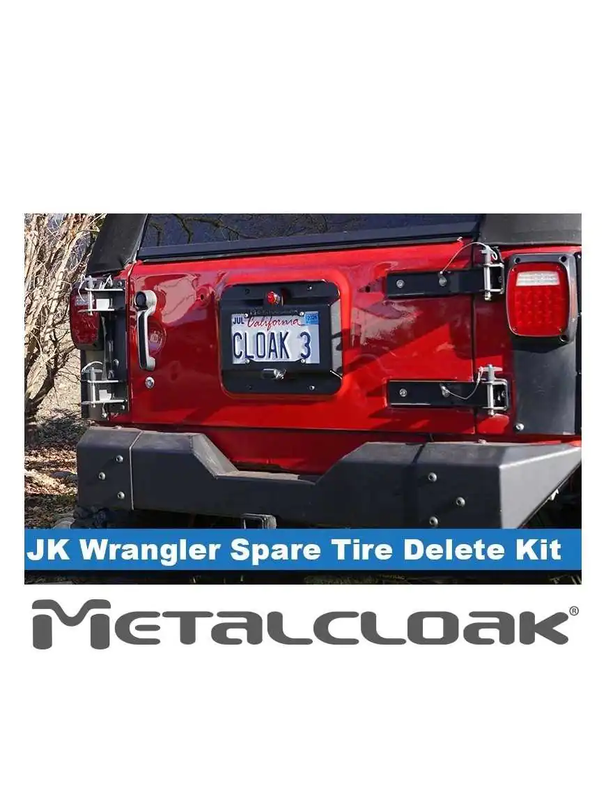 Spare Tire Carrier for Jeep Wrangler JK | Metalcloak