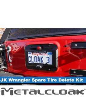 Jeep JK Wrangler Spare Tire Delete & License Plate Relocation Kit