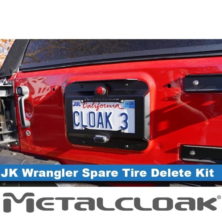 Eliminator koła zapasowego Jeep Wrangler JK | Metalcloak - ujęcie 4