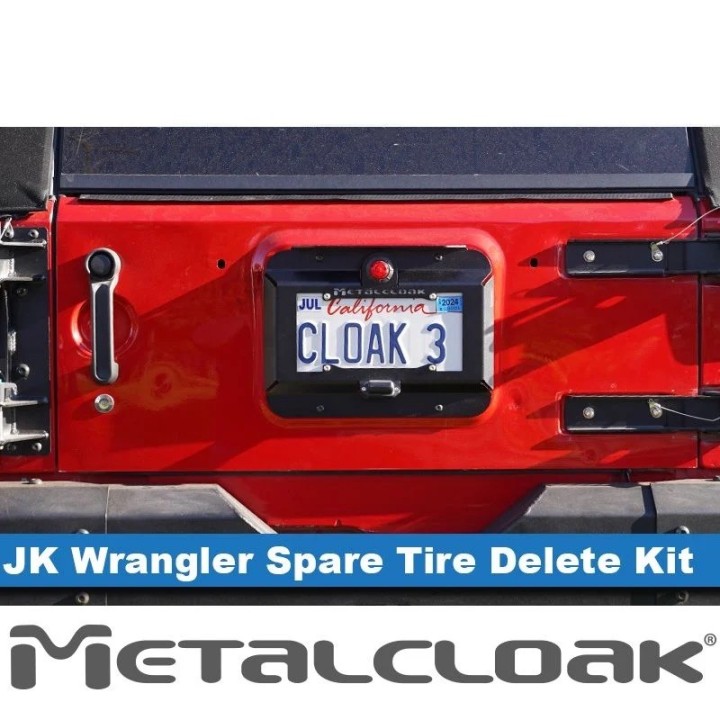 Eliminator koła zapasowego Jeep Wrangler JK | Metalcloak - ujęcie 5