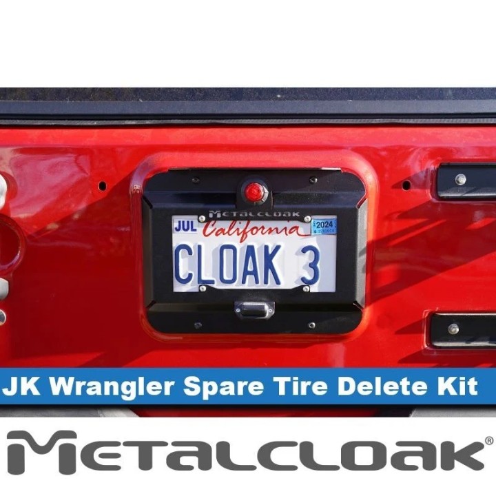 Eliminator koła zapasowego Jeep Wrangler JK | Metalcloak - ujęcie 6