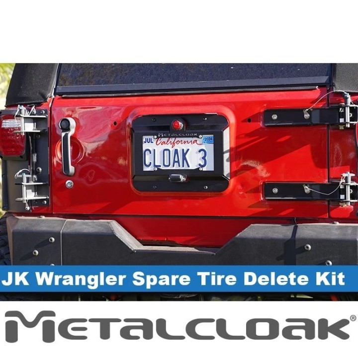 Eliminator koła zapasowego Jeep Wrangler JK | Metalcloak - ujęcie 7