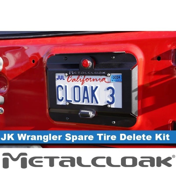 Eliminator koła zapasowego Jeep Wrangler JK | Metalcloak - ujęcie 8