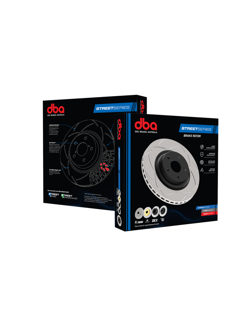 Rear Brake Discs Jeep Wrangler JK DBA