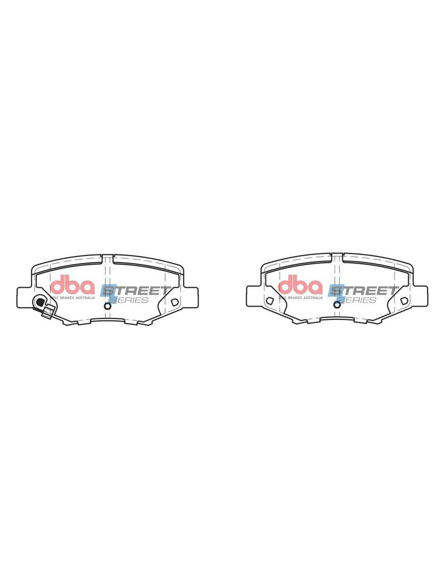 Brake Pads Street Series Ceramic | Rear Axle | Jeep Wrangler JK Brake Pads Street Series Ceramic | Rear Axle | Jeep Wrangler JK
