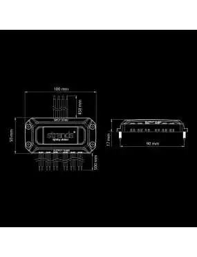 Module creating a strobe effect for LED bars from Strands