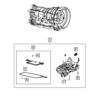 Filtr skrzyni automatycznej Jeep Wrangler JL 2.0 4xe Hybryda 68507897AA MOPAR