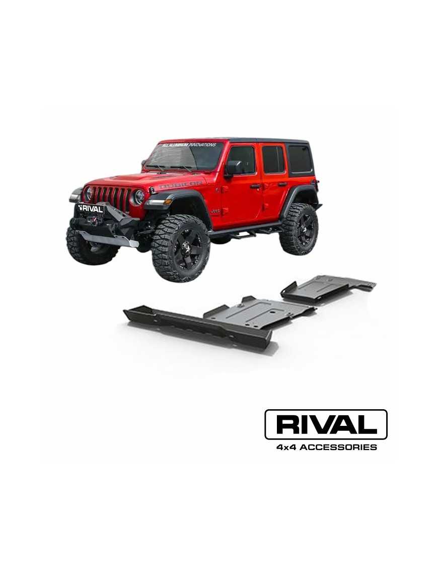 Underbody Protection Set for Jeep Wrangler Jl 2018-2021 Underbody Protection Set for Jeep Wrangler Jl 2018-2021