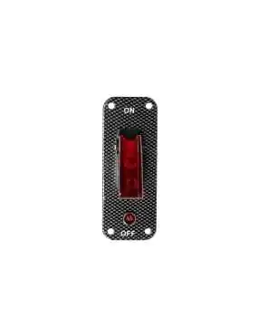 Toggle Switch with LED Protected by Cover 12V