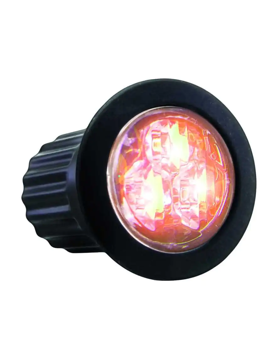 STRANDS STROBE ROUND SLIM IP68,ECE/R65/R10 APPROVED