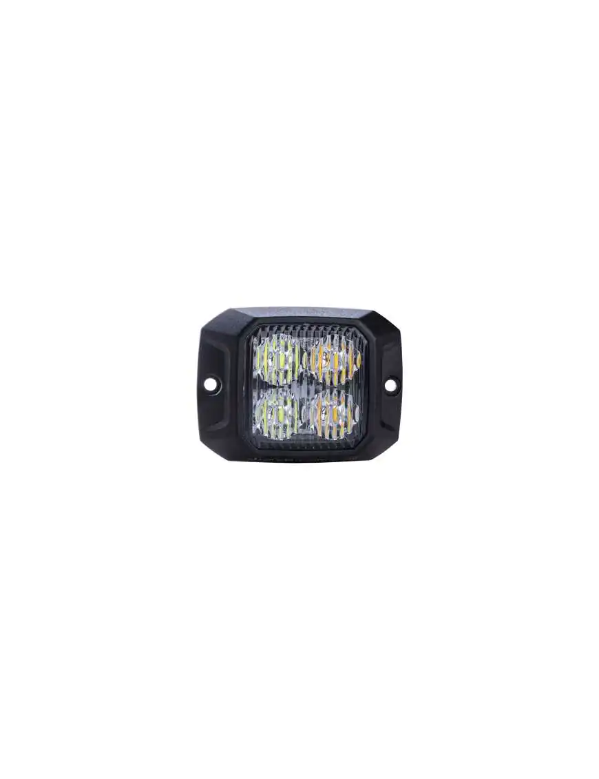 Lampa LED OŚWIETLENIOWA STRANDS 4 LED, DUO KOLOR BIAŁY + BURSZTYNOWY, 10-32V DC, IP67 | Szekla4x4.pl