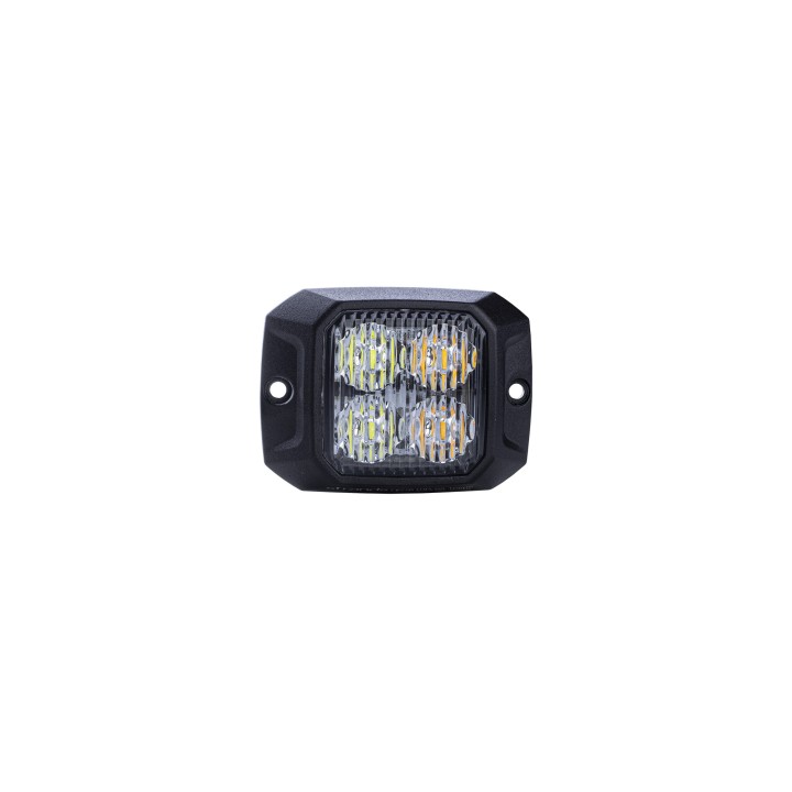 Lampa LED OŚWIETLENIOWA STRANDS 4 LED, DUO KOLOR BIAŁY  BURSZTYNOWY, 10-32V DC, IP67