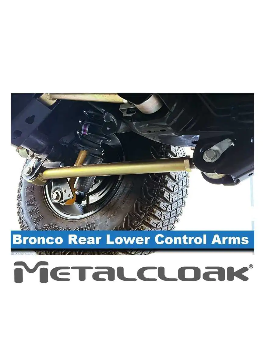 Bronco 6G Game-Changer Suspension & Lift Kit, Fox Edition Coilover lift kit