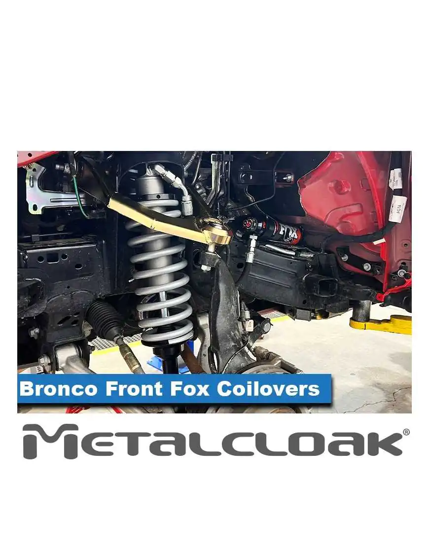 Bronco 6G Game-Changer Suspension & Lift Kit, Fox Edition Coilover lift kit