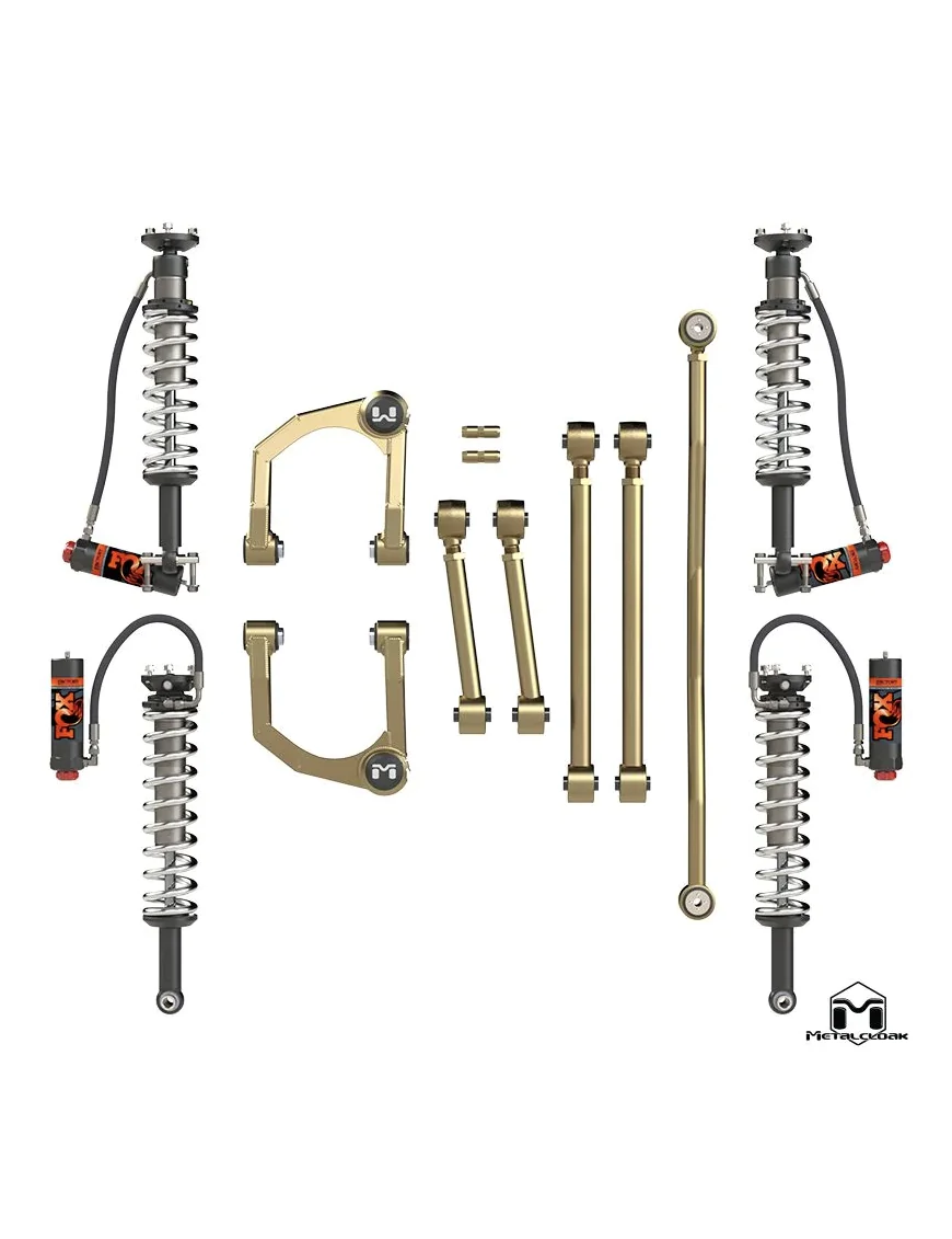 Bronco 6G Game-Changer Suspension & Lift Kit, Fox Edition Coilover lift kit