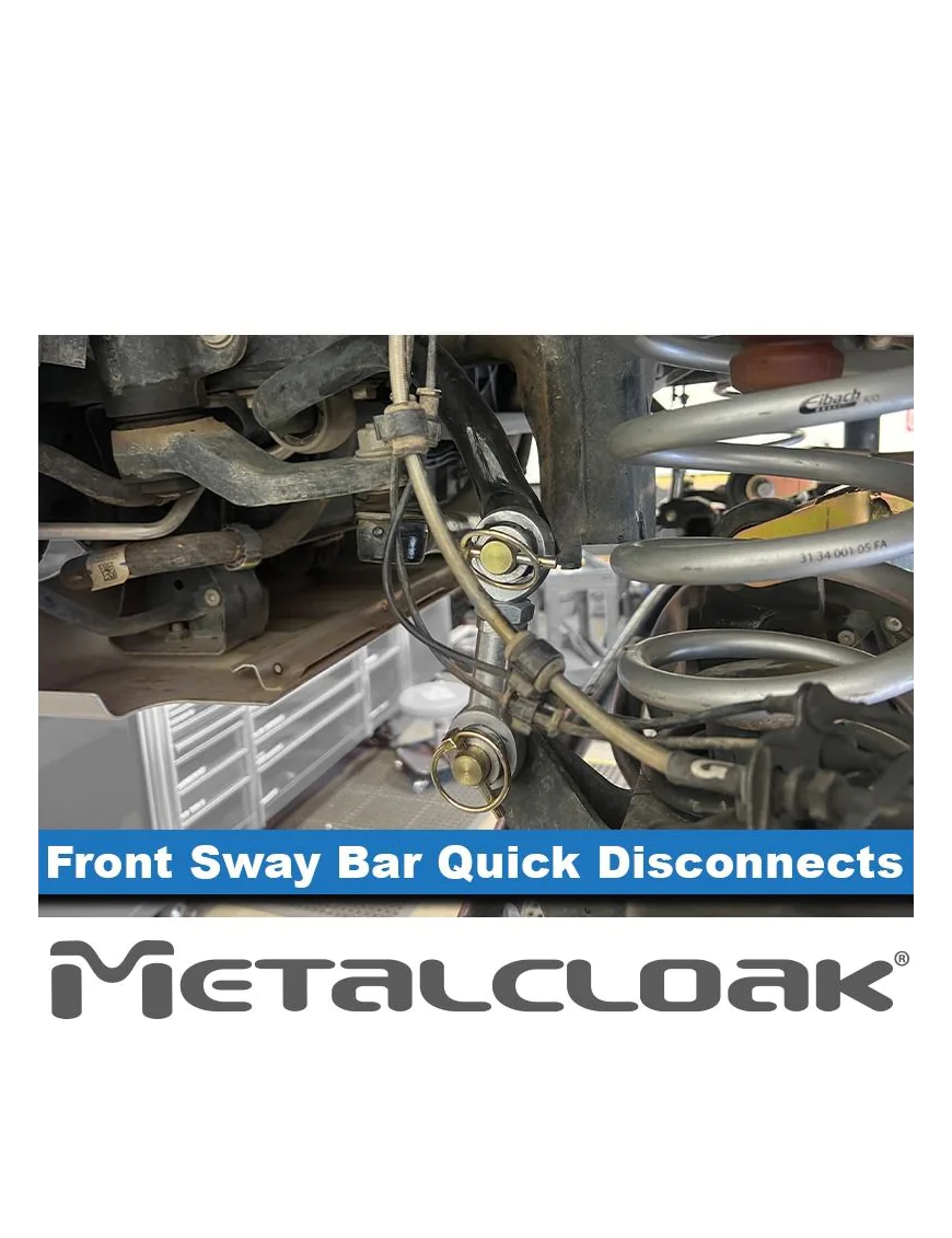 INEOS Grenadier Premium Front Sway Bar Quick Disconnects