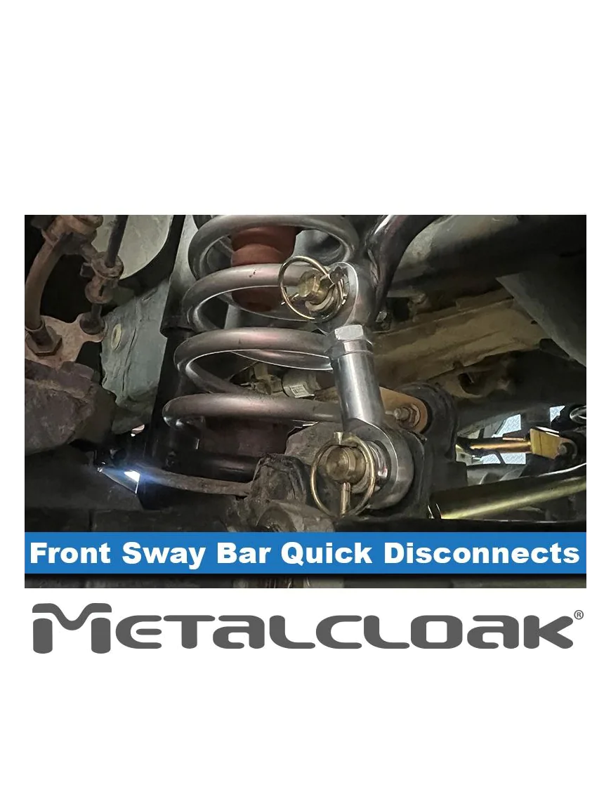 INEOS Grenadier Premium Front Sway Bar Quick Disconnects