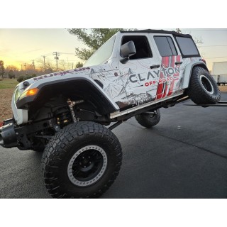 Zestaw zawieszenia przód Long Arm Upgrade Clayton Overland+ Lift 0-6"