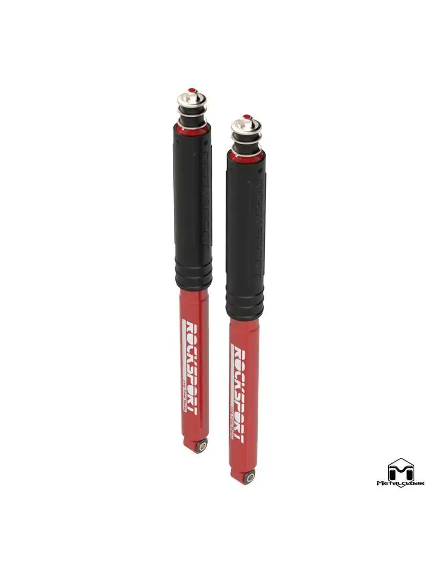 RockSport RED Long Travel Shock, JK Wrangler, Front, Pair