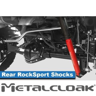 Komplet tylnych amortyzatorów 2,5-5,5" Rocksport Jeep Wrangler JK Metalcloak - ujęcie 2