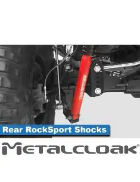 Komplet tylnych amortyzatorów 2,5-5,5" Rocksport Jeep Wrangler JK Metalcloak | Szekla4x4.pl