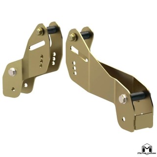 Zestaw relokacji przednich wahaczy Jeep Wranlger JK JKU 2,5" 3,5" 4,5" | Dropbox METALCLOAK