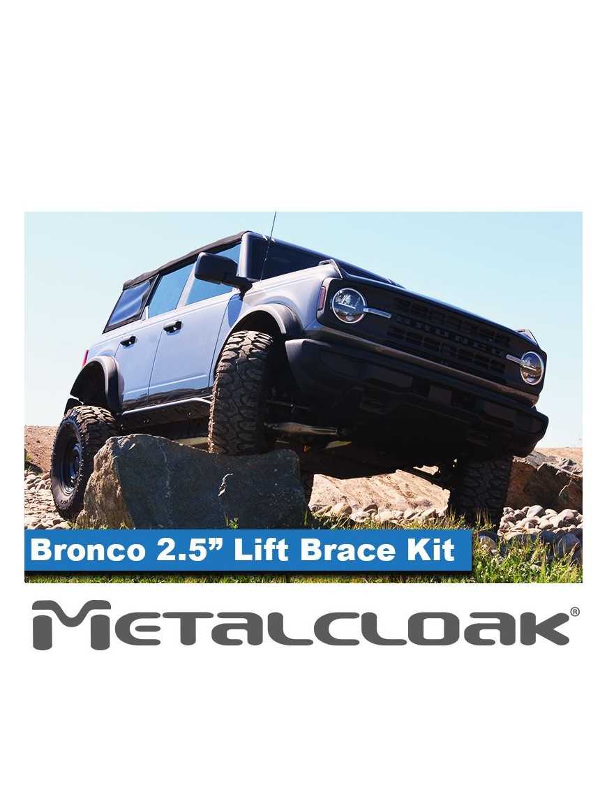 Lift Kit Ford Bronco 6G 2.5" Metalcloak Podkładki | Szekla4x4.pl Lift Kit Ford Bronco 6G 2.5" Metalcloak Podkładki | Szekla4x4.pl