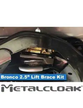 Bronco 6G 2.5" Brace Lift Kit