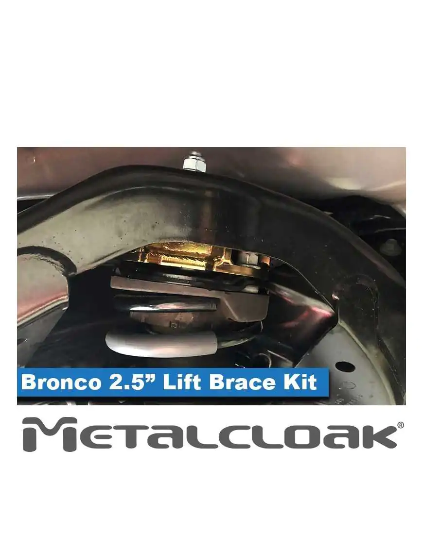 Bronco 6G 2.5" Brace Lift Kit