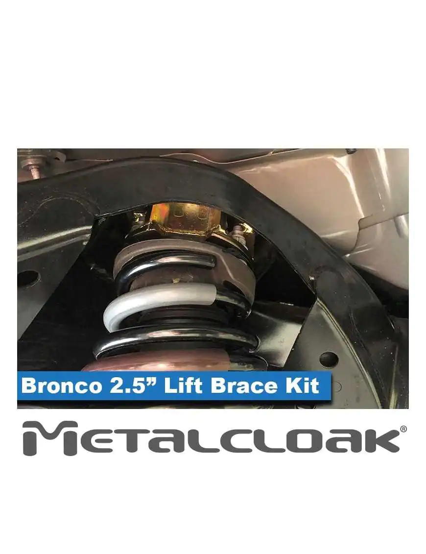 Bronco 6G 2.5" Brace Lift Kit