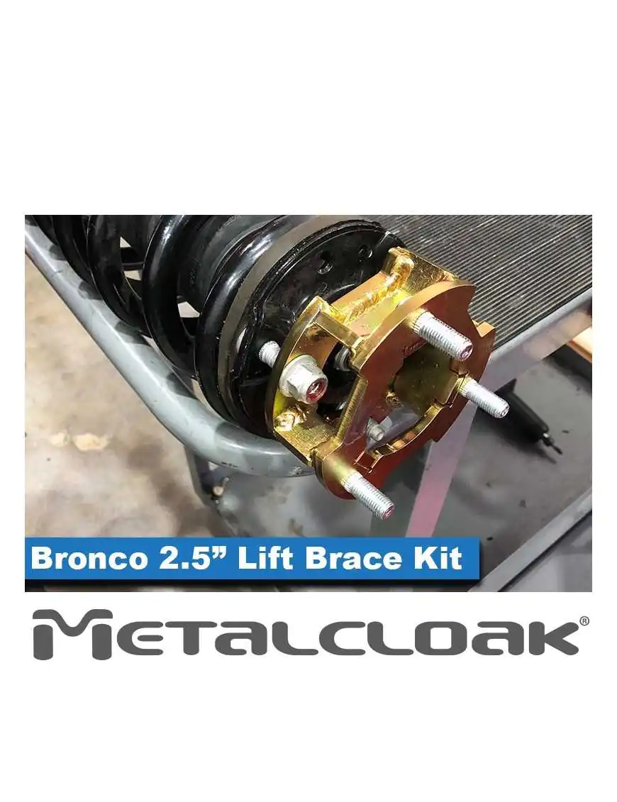 Bronco 6G 2.5" Brace Lift Kit