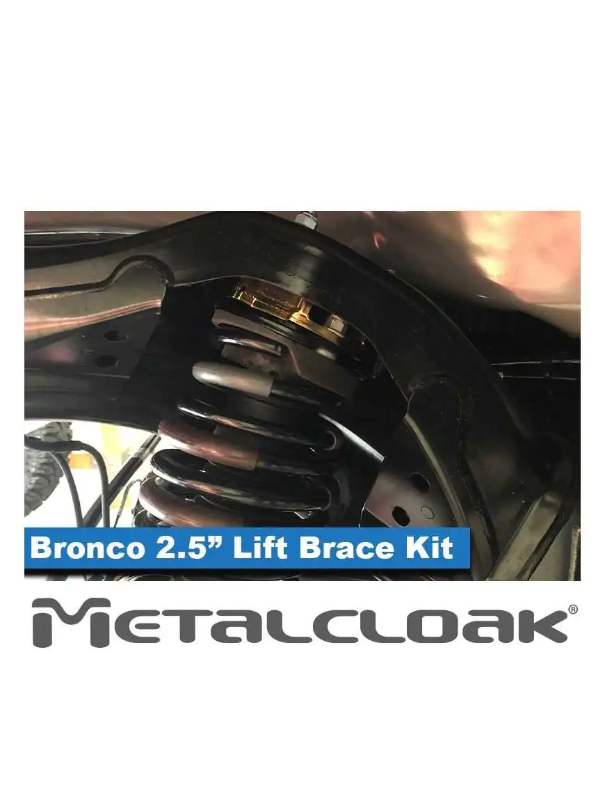 Bronco 6G 2.5" Brace Lift Kit