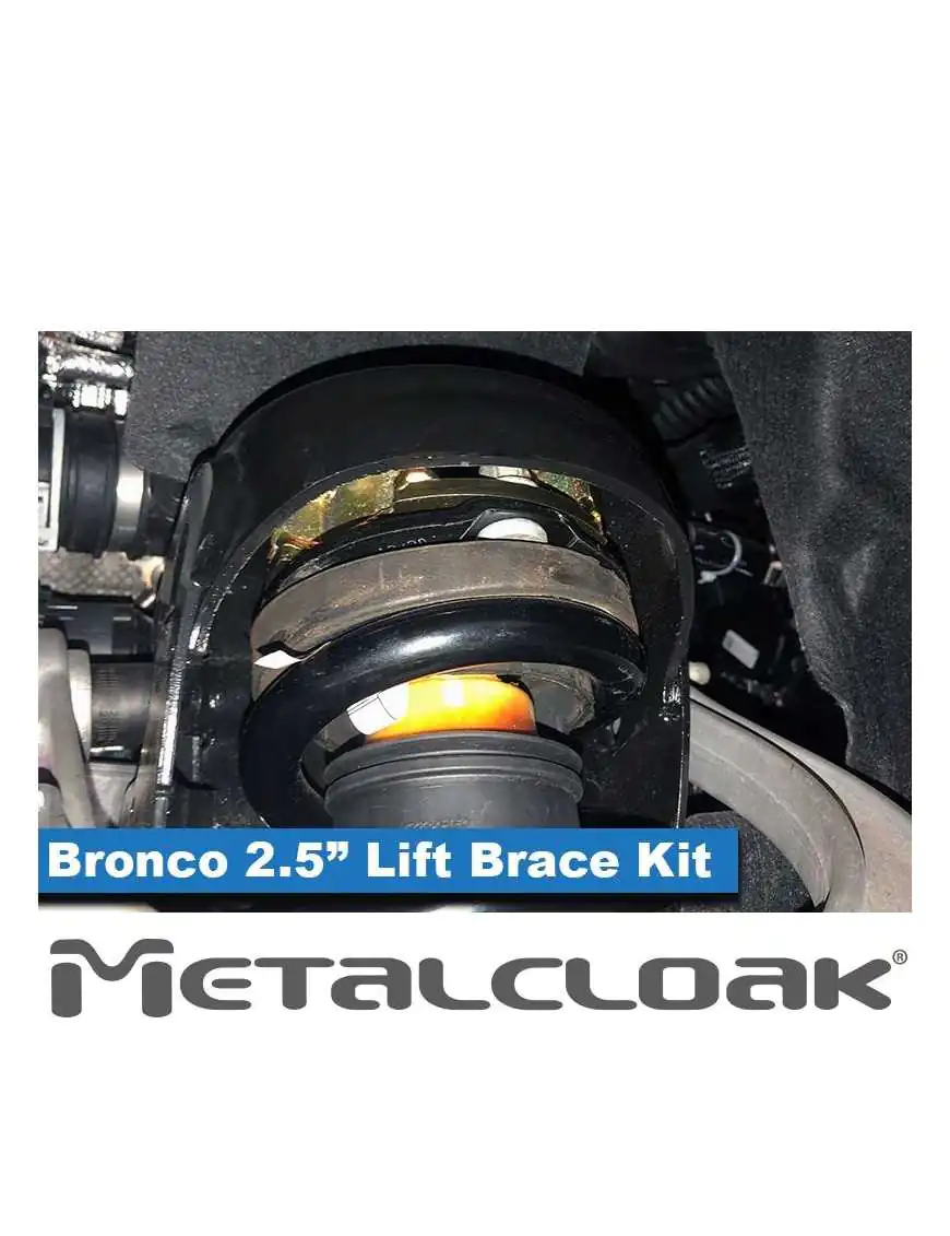 Bronco 6G 2.5" Brace Lift Kit