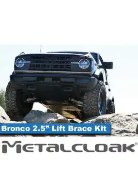 Bronco 6G 2.5" Brace Lift Kit