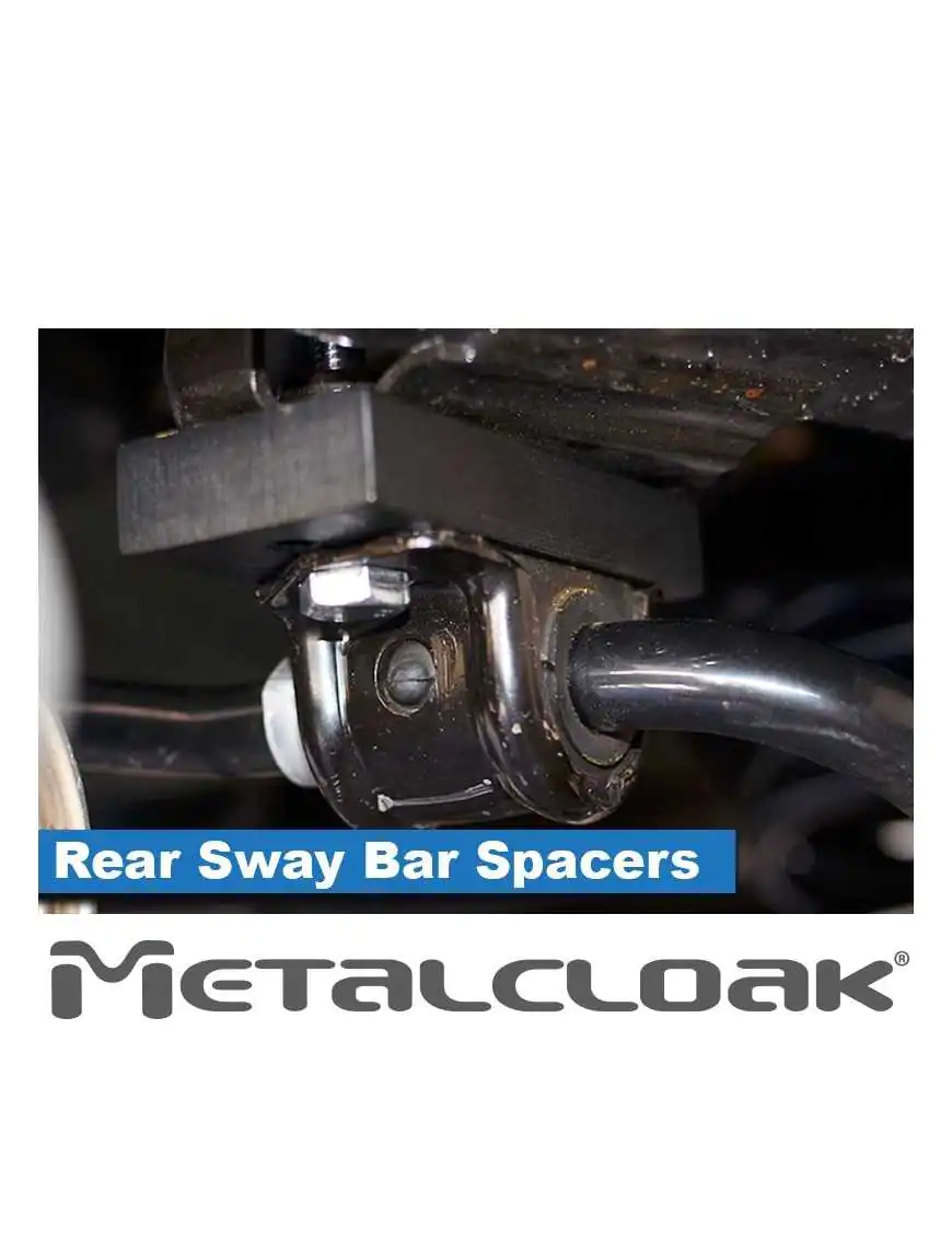 1" Rear Sway Bar Drop Spacer Kit