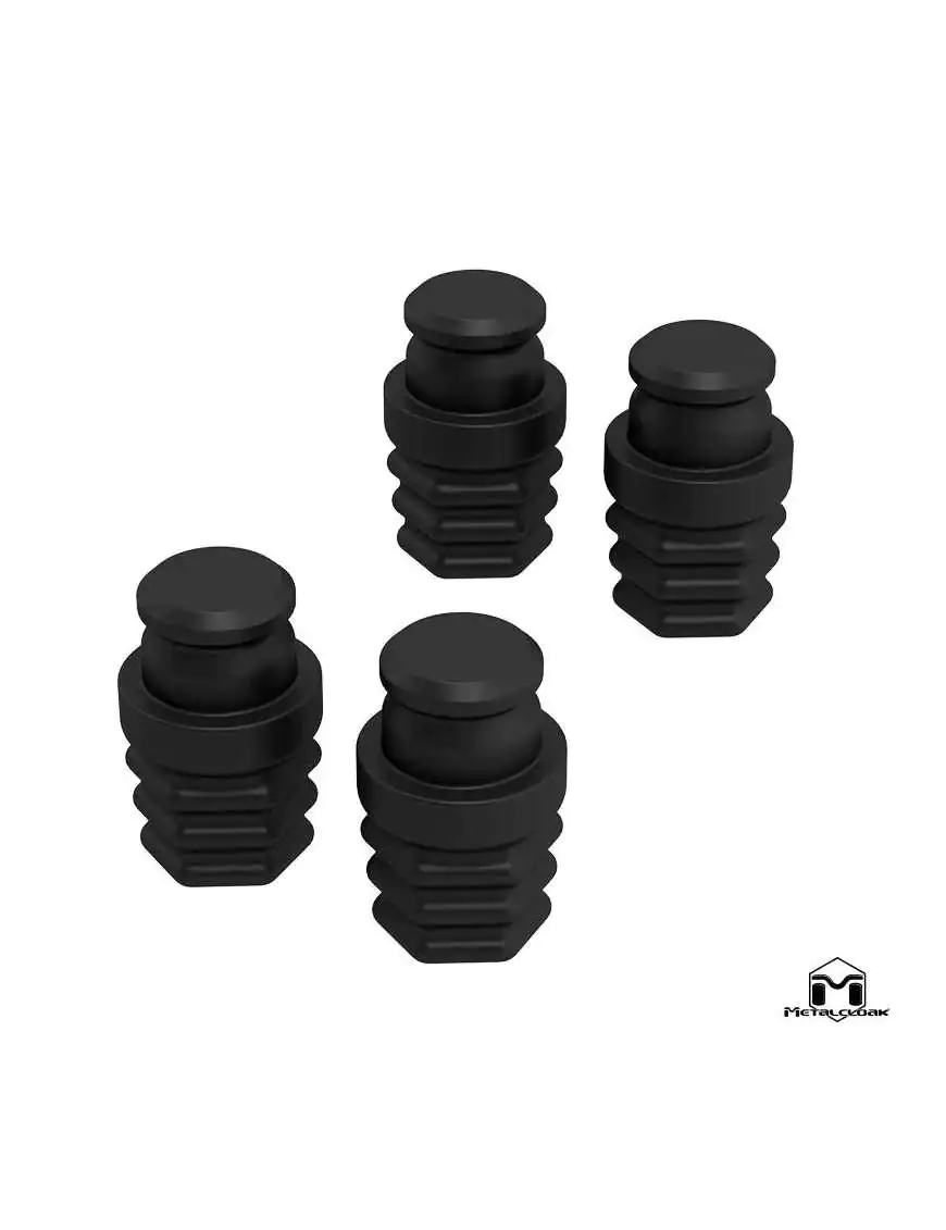 TJ/LJ Wrangler DuroSpring Replacement Bump Stops, Full Set