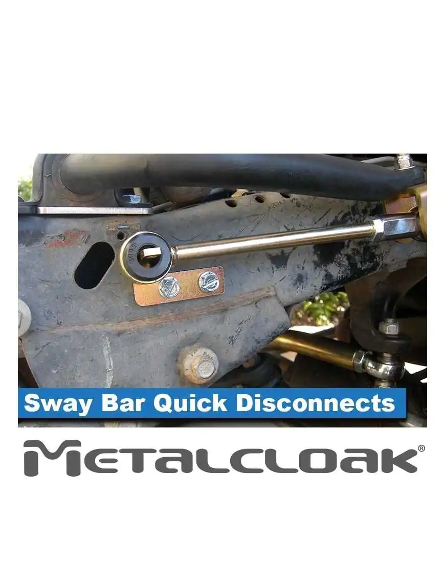 TJ/LJ Sway Bar Quick Disconnect, 10", Front