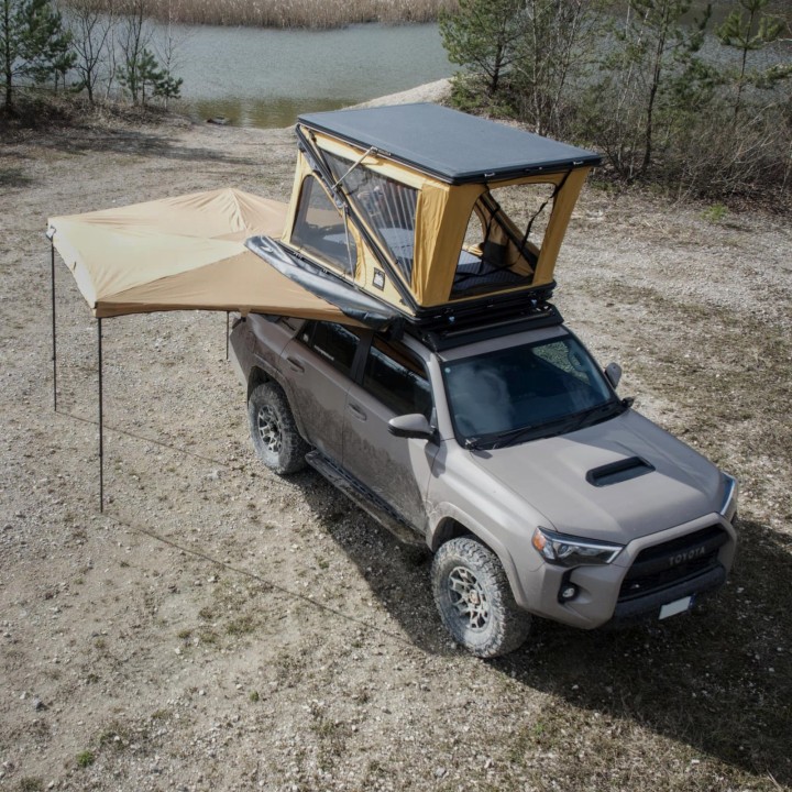 OFFLANDER MARKIZA SAMONOŚNA BATWING 270 L SAND PRAWA 2.5 M - ujęcie 14