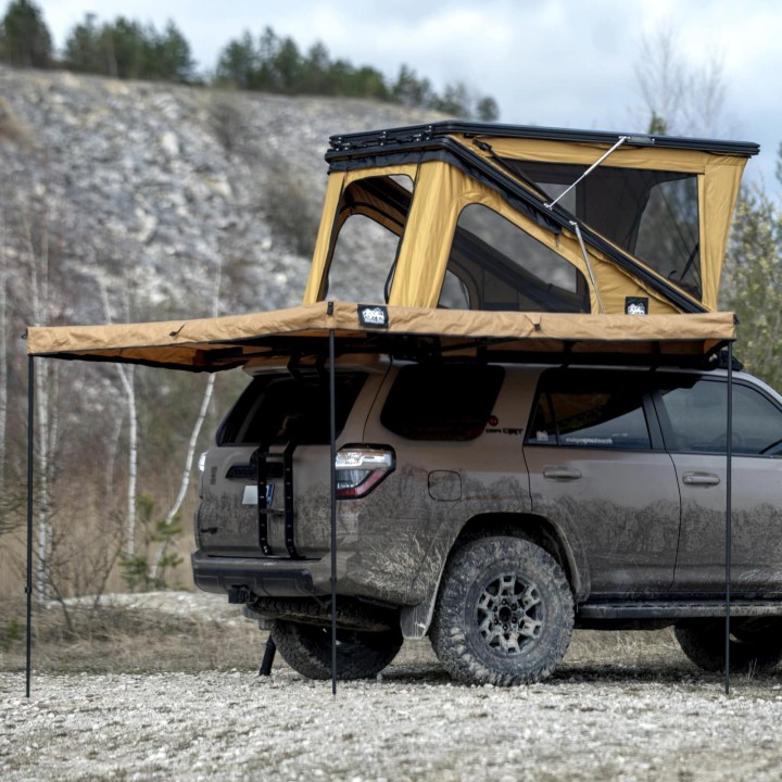 OFFLANDER MARKIZA SAMONOŚNA BATWING 270 L SAND PRAWA 2.5 M - ujęcie 15