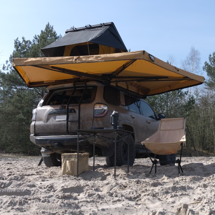 OFFLANDER MARKIZA SAMONOŚNA BATWING 270 L SAND PRAWA 2.5 M - ujęcie 17