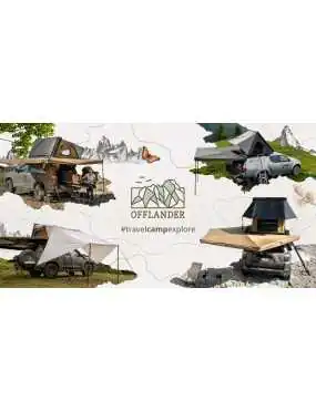 OFFLANDER MARKIZA SAMONOŚNA BATWING 270 L SAND PRAWA 2.5 M | Szekla4x4.pl