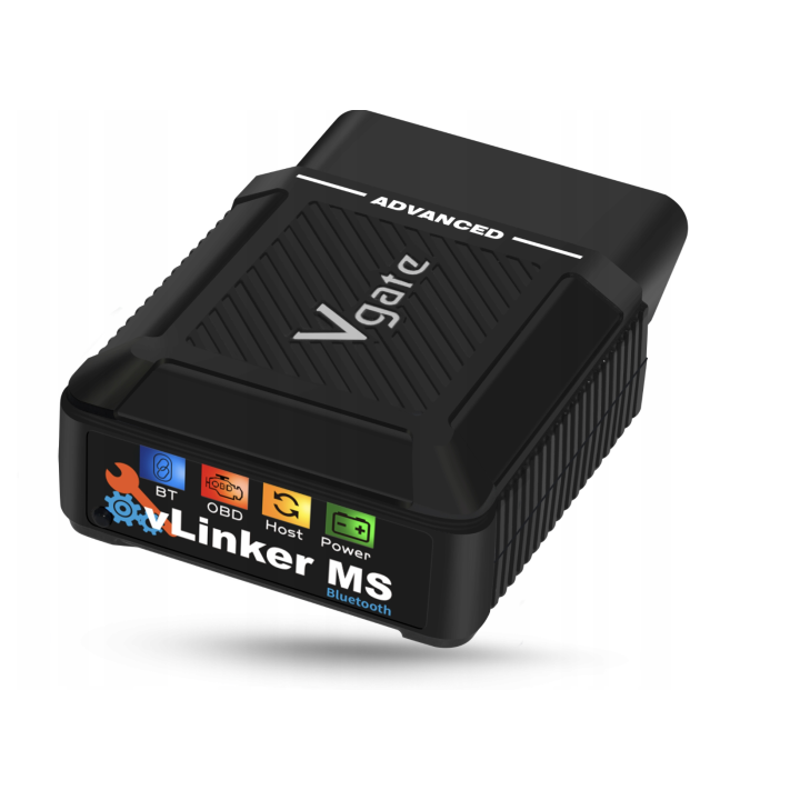 VGATE VLINKER MS ZAAWANSOWANY TESTER DIAGNOSTYCZNY OBDII ELM327 KODOWANIE
