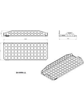 Półka Wyprawowa - JEEP Wrangler JL | Szekla4x4.pl