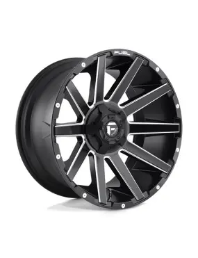 Felga aluminiowa D616 Contra Matte Black Milled Fuel