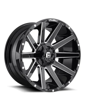 Felga aluminiowa D615 Contra Gloss Black Milled Fuel